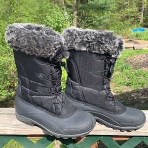 Kamik Momentum Faux Fur Lined Winter Boots Sz 10